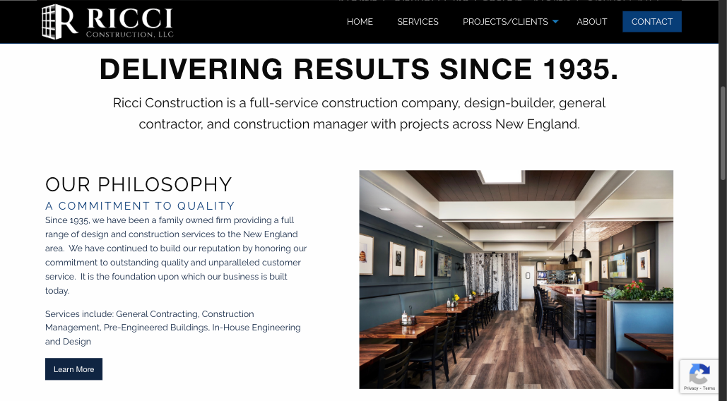 Ricci Construction Services